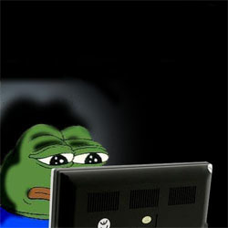 Sad Frog 电脑表情